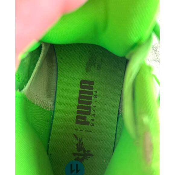 PUMA x LaMelo Ball MB.03 LaFrance Mens 11 Green Basketball Sneakers Athletic - Picture 9 of 10